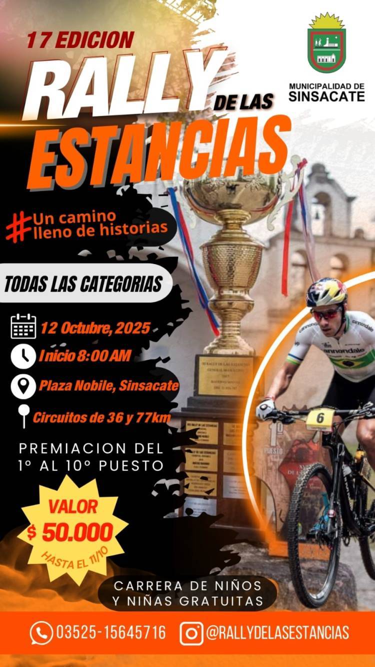 Sinsacate se prepara para la 17ª edición del Rally de las Estancias