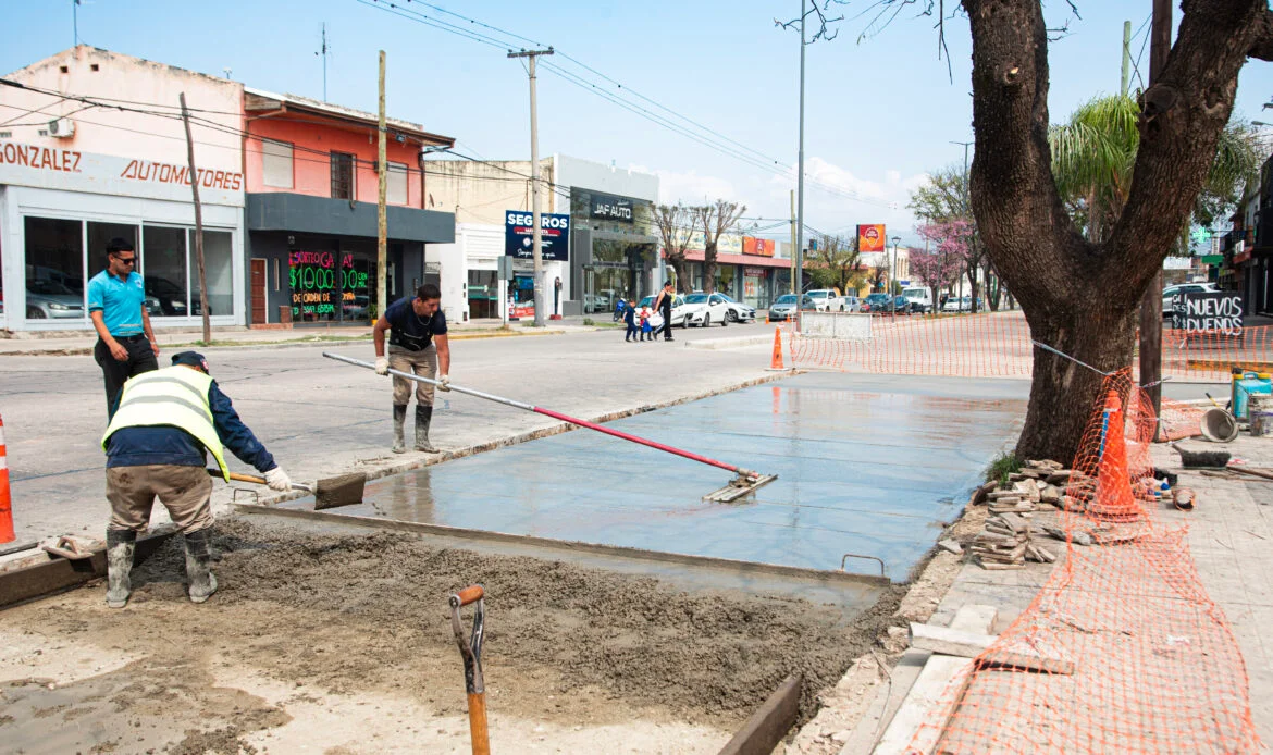 Alta Gracia:El municipio reparó más de 5.000 metros cuadrados de calzada en cinco meses
